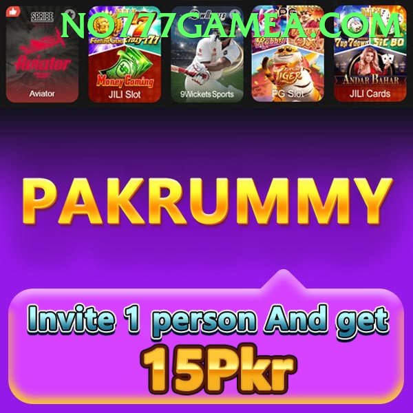 NO777 Game game app for Pakistan players